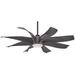 Minka Aire Dream Star 60 Inch Ceiling Fan with Light Kit - F788L-GS