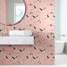 Dovecove Dupont Flamingo Peel & Stick Wallpaper Roll Vinyl | 8'L x 24"W | Wayfair F489A561F95042D0AF9D7867A6147DF7