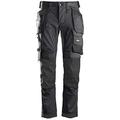Snickers 6241 AllroundWork Slim Fit Trousers Holster Pockets Steel Grey 36" 28"