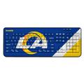 Los Angeles Rams Diagonal Stripe Wireless Keyboard