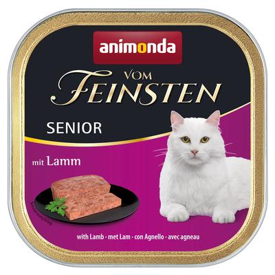 72 x 100 g Sparpaket animonda vom Feinsten Senior Lamm Katzennassfutter