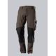 BP 1861-620-4832-50n Super-Stretch-Hose für Männer, Schlanke Silhouette mit höherer Taille am Rücken, 250,00 g/m² Stoffmischung mit Stretch, braun/schwarz, 50n