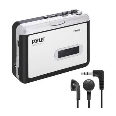 Pyle Home Portable Cassette Player and MP3 Converter & Recorder PCASRSD17