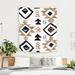 The Twillery Co.® Strayer PI Creative Art Rhythemics III Tapestry in White | 60 H x 51 W in | Wayfair 7DF18201578449BD95C10447A92966BA