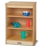 Jonti-Craft® Play Refrigerator Kitchen Appliance Set Manufactured Wood in Brown | 28 H x 20 W x 15 D in | Wayfair 2430JC