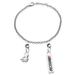 Women's Kevin Harvick Sterling Anklet