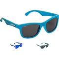 Cressi Unisex – Babys Kiddo Sunglasses Polarisiert Kinder Sonnenbrille, Hellblau Killerwal/Geräucherte Linse, 6 + Jahre