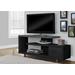 Tv Stand / 60 Inch / Console / Media Entertainment Center / Storage Cabinet / Living Room / Bedroom / Laminate / Black / Grey / Contemporary / Modern - Monarch Specialties I 2575