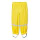 Playshoes Unisex Kinder Matschhose Regenlatzhose Ungefüttert Wind-und wasserdichte Regenhose Regenbekleidung, gelb Bundhose, 92