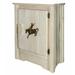 Loon Peak® Abella 1 Door Accent Cabinet Wood in Brown | 31 H x 24 W x 13 D in | Wayfair 23CDBA48A0A445C6B064562B05AB3D73