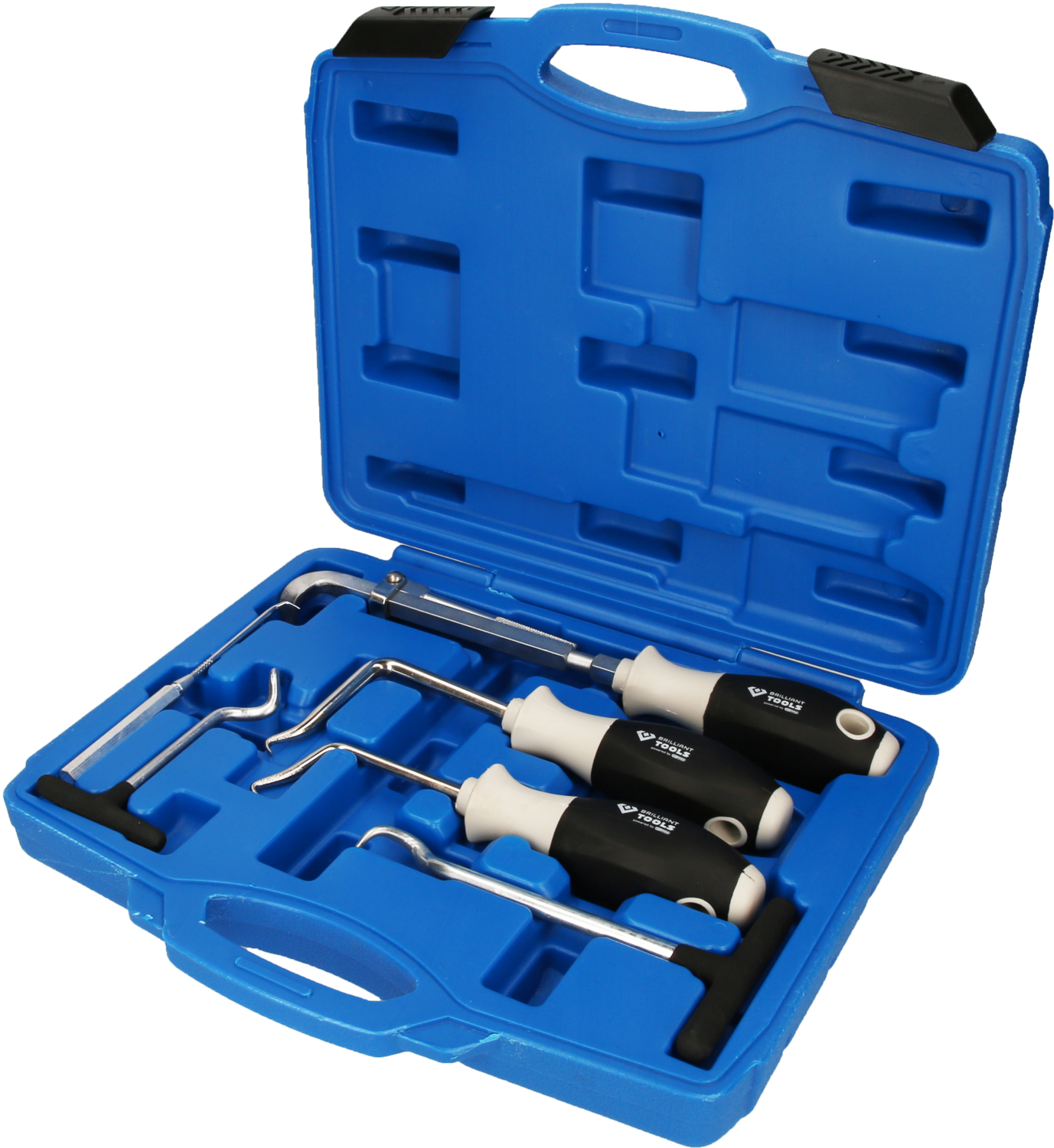 BRILLIANT TOOLS Haken-Werkzeug-Satz Haken-Werkzeug-Satz, 7-tlg. BT542060