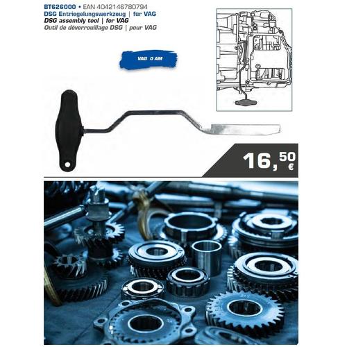 Brilliant Tools DSG Entriegelungswerkzeug Montagewerkzeugsatz, Direktschaltgetriebe BT626000