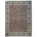 Brown/Gray 144 x 108 W in Rug - Bokara Rug Co, Inc. Trinity Hand-Knotted High-Quality Rust & Ivory Area Rug Wool | 144 H x 108 W in | Wayfair