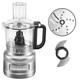 KitchenAid KFP0718CU 7-Cup Food Processor Chop, Puree, Shred and Slice - Contour Silver