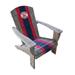 Boston Red Sox Distressed Wood Adirondack Chair