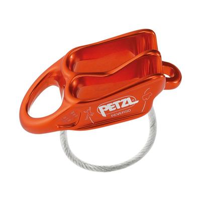 Petzl Reverso Belay Device w/ Reverse Mode Orange ...