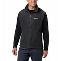 Columbia Men's Steens Mountain Vest Fleece, Charcoal Heather, X-Large Tall