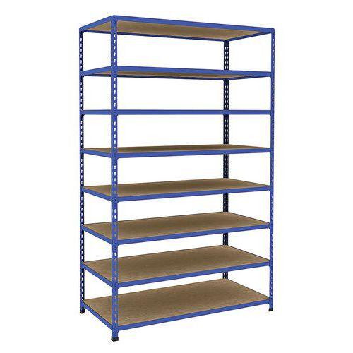 rayonnage d'archives rapid 2 1980x1220x610 8 tab bleu