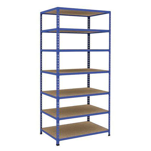 rayonnage d'archives rapid 2 1980x915x610 7 tab bleu