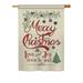 Breeze Decor Love & Joy Linen Winter 2-Sided Polyester 40 x 28 in. House Flag Metal | 40 H x 28 W in | Wayfair BD-XM-H-114167-IP-BO-DS02-US