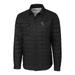 Men's Cutter & Buck Black Chicago White Sox Big Tall Rainier Shirt Jacket