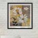 Fleur De Lis Living June's Blooms II - Picture Frame Print on Paper in Gray/Yellow | 26.5 H x 26.5 W x 1.5 D in | Wayfair