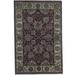 Green/Red 71 W in Area Rug - Bokara Rug Co, Inc. Trinity Green/Beige/Red Oriental Handmade Hand-Knotted Rectangle 5'11" x 9' Area Rug | Wayfair