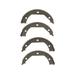 2012-2015 BMW X1 Rear Brake Shoe Set - API