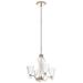 Kichler Lighting Kayva 20 Inch 9 Light LED Mini Chandelier - 44353PNLED