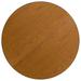 Flash Furniture Goddard Mobile Round Laminate Activity Table w/ Height Adjustable Short Legs Laminate/Metal in Brown | 25.37 H in | Wayfair