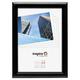 SNAPA4BLK Snap Aluminium Black A4 (21x30cm) Poster Certificate Display Picture Photo Frame A4 Snap Frame (BLACK, 10)