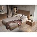 Wade Logan® Mcginty Solid Wood Platform Bed Wood in Brown | 9 H x 138 W x 120 D in | Wayfair 265560B0D6334DB7B0B399E7A62DEF47
