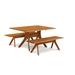 Copeland Furniture Audrey 4 Piece Solid Wood Dining Set Wood in Brown | 30 H in | Wayfair Composite_8007ABC9-F6C1-4C39-907A-DB42200C7450_1557513238