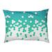 Tucker Murphy Pet™ Byrge Tumbling Cube Pillow Polyester in Green/Blue | 9.5 H x 19.5 D in | Wayfair D49E50618D844CAC9D04E9E51E5B5D66