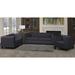 Darby Home Co Devito 3 Piece Living Room Set Leather Match in Black | 30 H x 84 W x 36 D in | Wayfair Living Room Sets