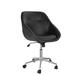 Orren Ellis Mcdougall Task Chair Upholstered, Leather in Black/Brown | 34.65 H x 24.02 W x 25.59 D in | Wayfair C7F4C7FA50324F8B97794CF63D7D4458