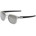 Ray-Ban Men's 0OO4128 Sunglasses, Grey (Matte Silver), 53.0