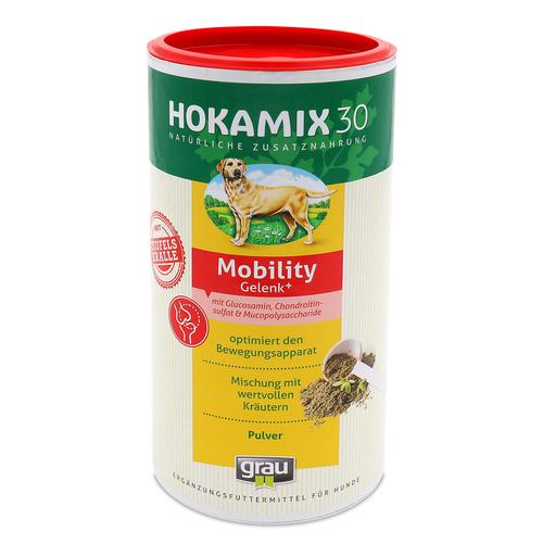 750g GRAU HOKAMIX Mobility Gelenk+ Pulver Nahrungsergänzung für Hunde