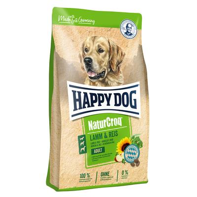 2 x 15kg Lamm & Reis Happy Dog NaturCroq Hundefutter trocken