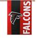 Atlanta Falcons 28" x 44" Double-Sided Embellish House Flag