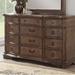 Lark Manor™ Cuney 12 - Drawer 72" W Dresser Wood in Brown | 44 H x 72 W x 22 D in | Wayfair 74281A60B124414EA92D38FEF65E3AA2