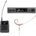 Audio-Technica ATW-3211/892xTH 3000 Series Wireless Omni Earset Microphone System (Beige, ATW-3211/892XTHEE1