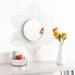 Wrought Studio™ Berrier Sunburst Modern & Contemporary Accent Mirror Metal | 36.25 H x 36.25 W x 1.5 D in | Wayfair