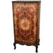 World Menagerie Masaitis 2 Door Accent Cabinet Wood in Brown/Red | 47 H x 23.25 W x 15 D in | Wayfair BAB55FB7D07F43F3A593E6BBB87E7F48