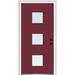 Verona Home Design Spotlight Steel Prehung Front Entry Door Metal | 80 H x 32 W x 1.75 D in | Wayfair ZZ354201R