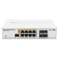Mikrotik CRS112-8P-4S-IN Gigabit Ethernet (10/100/1000) Power over Ethernet (PoE) White network switch - Network Switches (Gigabit Ethernet (10/100/1000), Power over Ethernet (PoE))