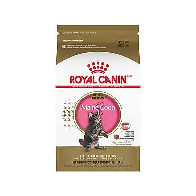 Royal Canin Feline Breed Nutrition Maine Coon Kitten Dry Cat Food, 3-lb bag