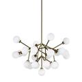 Visual Comfort Modern Collection Sean Lavin Mara 28 Inch 25 Light LED Chandelier - 700MRAWR-LED927