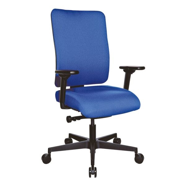 Topstar Bürostuhl »Open X (P) Sitness« ohne Armlehnen Stoffrücken blau