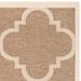 Courtyard Collection 4' X 4' Square Rug in Grey And Beige - Safavieh CY6243-246-4SQ